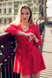 Modèle fille ukrainienne margarita de kharkov avec Blond cheveux, âge 29