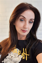 Ukrainian mail order bride tatyana from odessa with Dark Brown hair age 45 photo-1