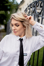 Lovely Ukrainian girl karina from zhytomyr with Blonde hair age 44 photo-10