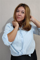 Ukrainian woman larysa from kamianets-podilskyi with Light Brown hair age 48 photo-1