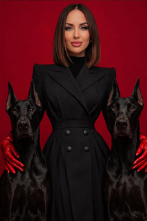 Pretty girl xenia from ankara with Dark Brown hair age 39