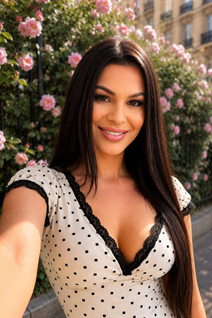Beautiful brazilian girl stephane from paranagua with Dark Brown hair 34 years old