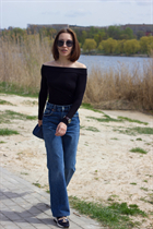 Beautiful russian woman galina from krasnodar with Black hair age 38 photo-12