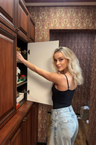 Girl from marseille katerina with Blonde hair age 22 photo-64