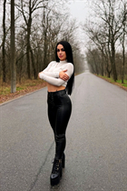 Girl in Ukraine olga from zaporozhye with Black hair age 26 photo-17