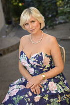 Ukrainian lady natalia from kharkov with Blonde hair age 51 photo-1