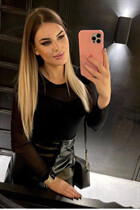 Perfect woman olga from jūrmala with Blonde hair age 25 photo-1