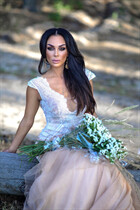 Dame d'Ukraine ekaterina de kharkov avec Brunette cheveux, âge 44 photo-24