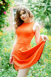 Ukrainian pretty girl irina from odessa with Light Brown hair age 27