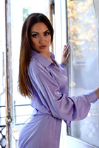 Ukrainian girl model albina from kyiv with Dark Brown hair age 30 photo-29