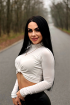 Girl in Ukraine olga from zaporozhye with Black hair age 26 photo-16