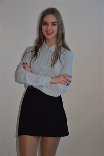 Single ukraine viktoriia from nikolaev with Blonde hair age 20