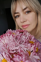 Mariée ukrainienne anastasiia de mykolaiv avec Blond cheveux, âge 41 photo-7