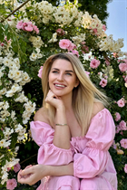 Belle fille ukrainienne anastasiia de kyiv avec Blond cheveux, âge 35 photo-16