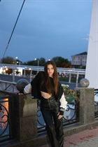 Beautiful woman of ukrainian anastasia from kharkov with Dark Brown hair age 18 photo-5