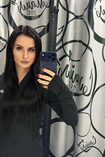 Ukrainian pretty girl alina from odesa with Black hair age 29