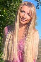 Femme ukrainienne tetiana de chernihiv avec Blond cheveux, âge 45