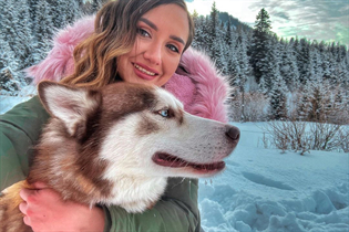 Pretty girl nicole from almaty with Dark Brown hair age 28 photo-12