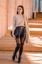 Pretty Russian girl marina from saint-petersburg with Black hair age 35 photo-11