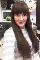 Femme ukrainienne pour le mariage lilia de kharkov avec Noirs cheveux, âge 39 photo-2