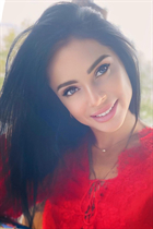 Femme parfaite elina de madrid avec Noirs cheveux, âge 37 photo-32