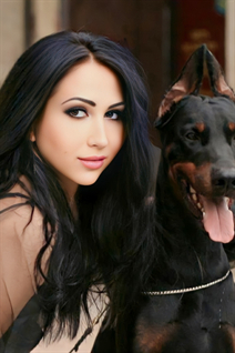 Ukrainian wife hanna from kharkov with Dark Brown hair age 40