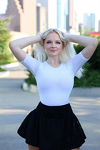 Jolie fille iryna de houston avec Blond cheveux, âge 41 photo-7