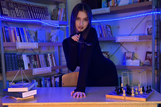 Belles femmes ukrainiennes nadia de odessa aux cheveux Brunette, age 18 photo-11