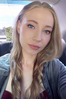 Ukrainian mail order bride oksana from bila tserkva with Blonde hair age 26