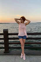 Femme célibataire ukrainienne alena de dnepr avec Roux cheveux, âge 46 photo-3