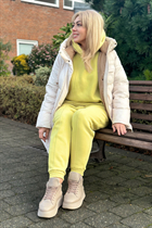 German woman galina from emmerich am rhein with Blonde hair 48 years old photo-1