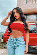 Belle fille colombienne luna-karina de pereira avec Brunette cheveux, âge 20 photo-9