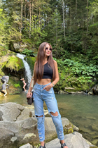 Ukrainian girl model anna from nikopol with Dark Brown hair age 39 photo-5