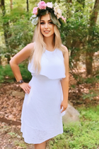 Jolie fille anna de philadelphia avec Blond cheveux, âge 30 photo-8