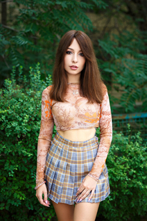 Ukrainian jolie fille aliona de zaporozhye avec Brunette cheveux, âge 31