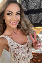 lodz mariée karina avec Chatain clairs cheveux, âge 35 photo-1