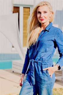Ukrainian girl model anna from kharkov with Blonde hair age 46