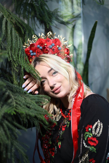 Femme ukrainienne elizaveta de kiev avec Blond cheveux, âge 29