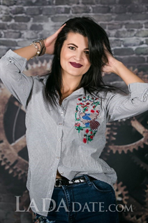 Moldovan girl irina from ceadir-lunga with Black hair age 30