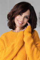 Pretty ukrainian lady oksana from dnepr with Dark Brown hair age 48 photo-3