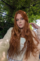 Femme ukrainienne kate de rivne avec Roux cheveux, âge 24 photo-1