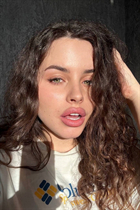 Jolie fille ukrainienne vladlena de kiev avec Brunette cheveux, âge 25 photo-32