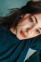 Ukranian bride anastasiia from kiev with Black hair age 24 photo-2