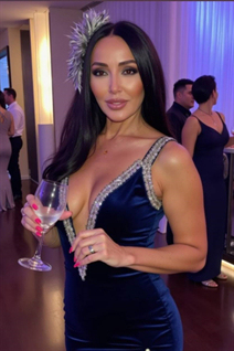 baku bride larisa with Dark Brown hair age 54