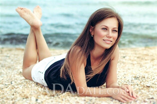 Fille célibataire russe ekaterina de feodosiya avec Chatain clairs cheveux, âge 38 photo-11