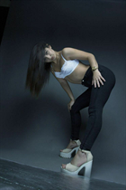 Ukrainian lady amalia from new york with Dark Brown hair age 34 photo-5