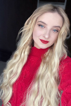 Épouse d'Ukraine marta de lviv avec Blond cheveux, âge 24 photo-16