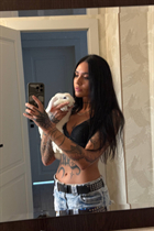 Jolie fille alexandra de astana avec Noirs cheveux, âge 29 photo-8