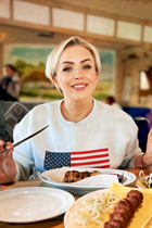 Ukrainian bride inna from kiev with Blonde hair age 47