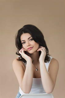 Bride from Ukraine iryna from kiev with Black hair age 34